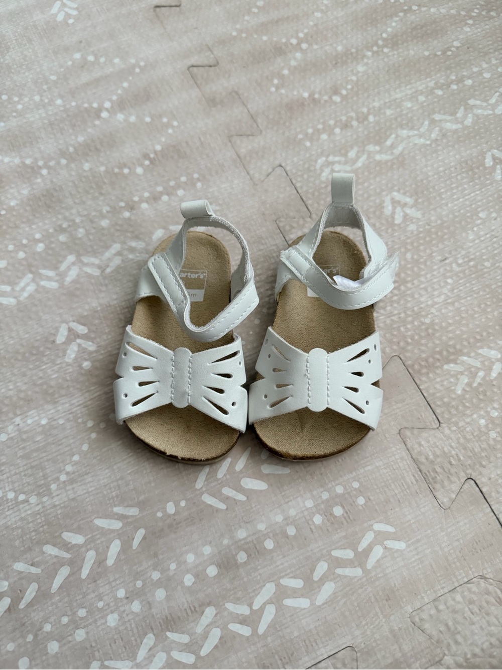 Baby Girl Bow Sandals - carters summer